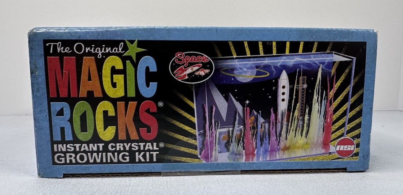 The Original Magic Rocks Instant Crystal Growing Kit Space Theme Ages 10+ NEW