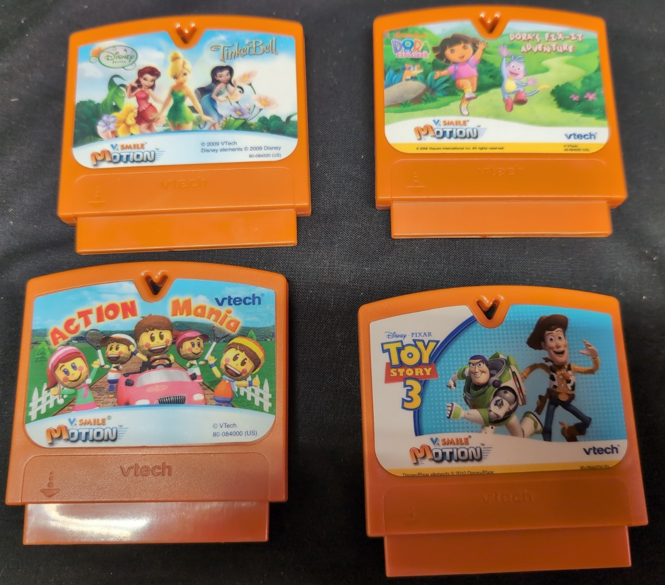 Vtech V.Smile V-Motion Active Learning System Console with 4 Games 2 Controllers