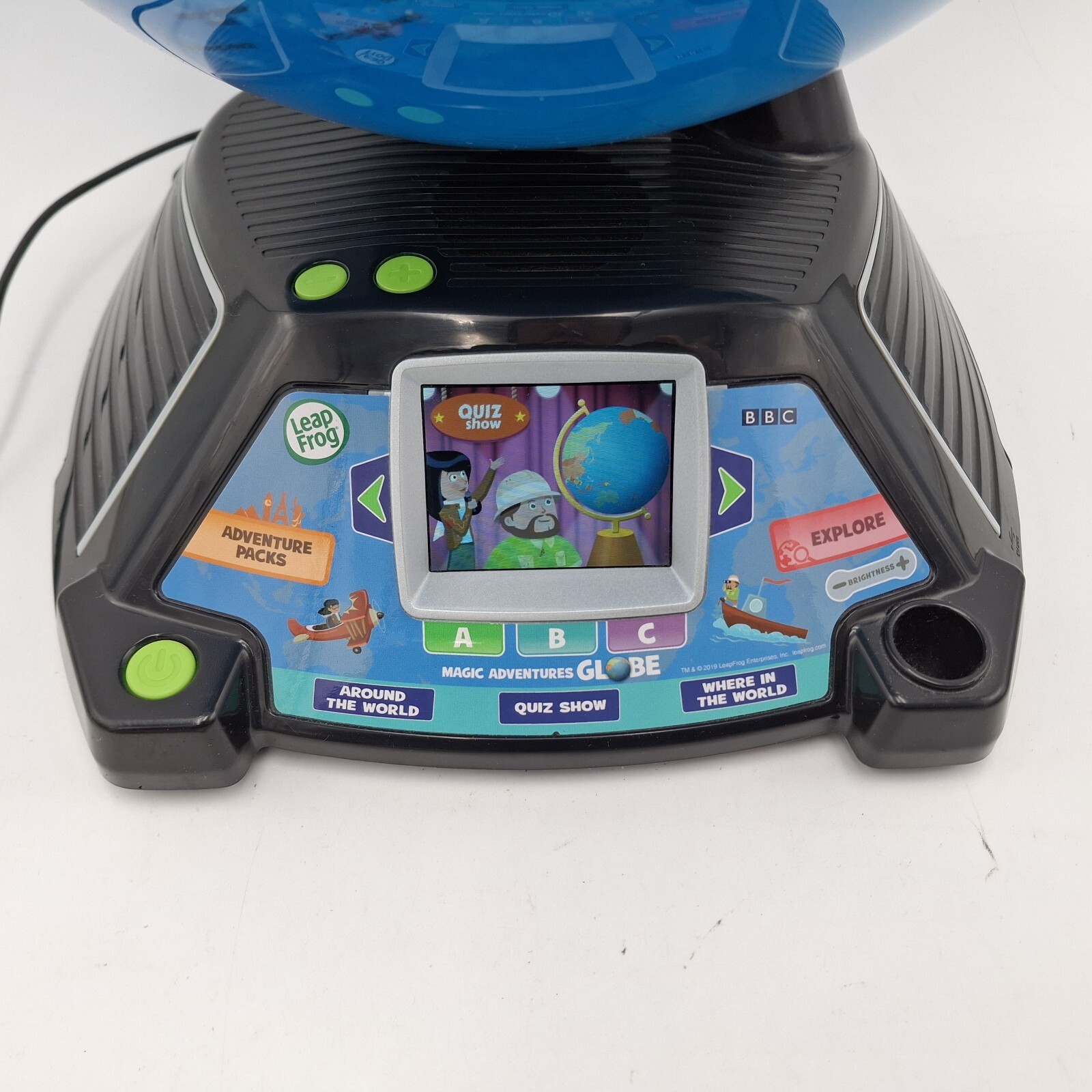 LeapFrog Magic Adventures Globe 2.8″ Video Screen BBC Videos Interactive Games