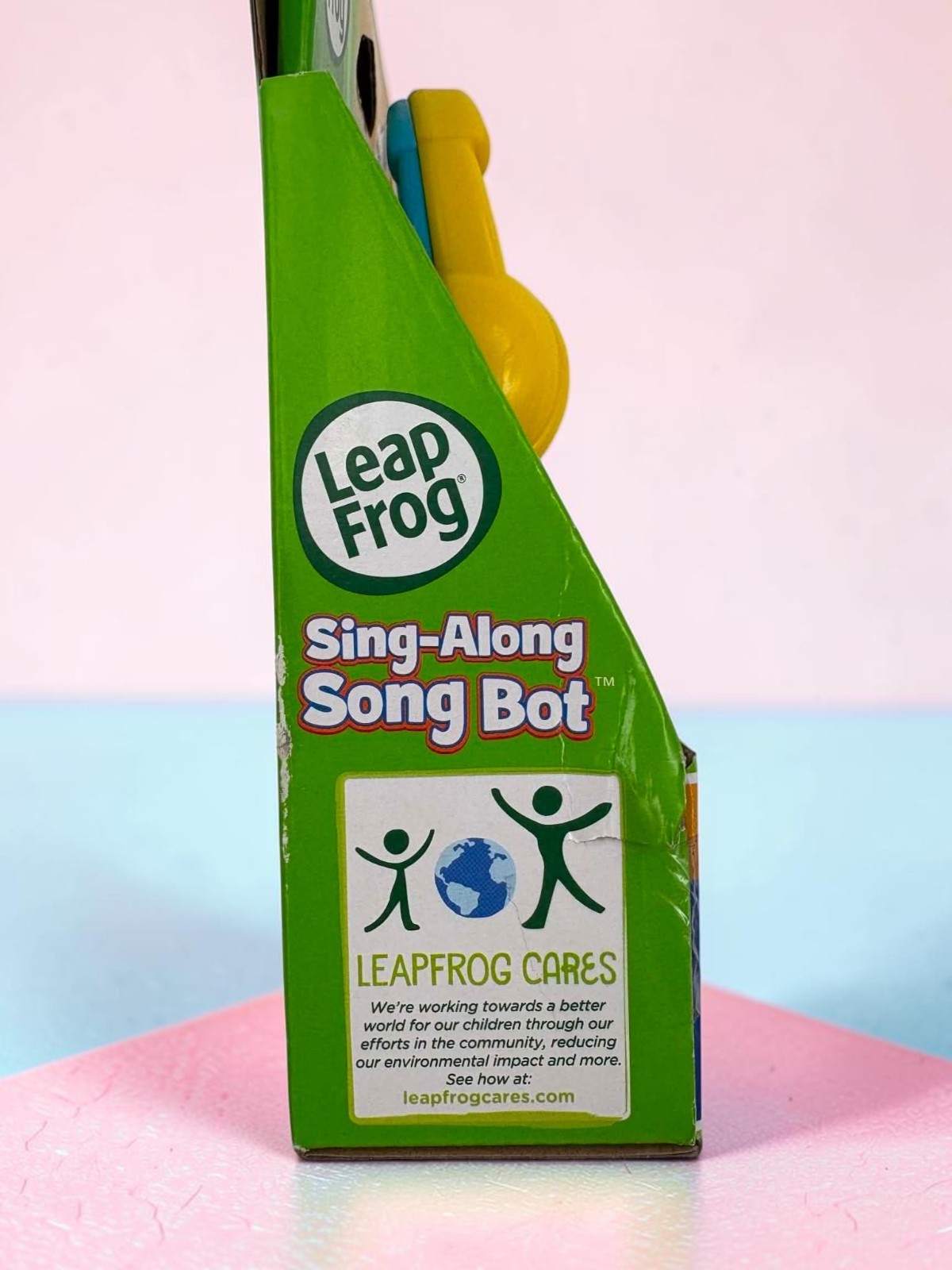 LeapFrog Sing-Along Song Bot Interactive ABC Musical Toy New Tested w/ Box