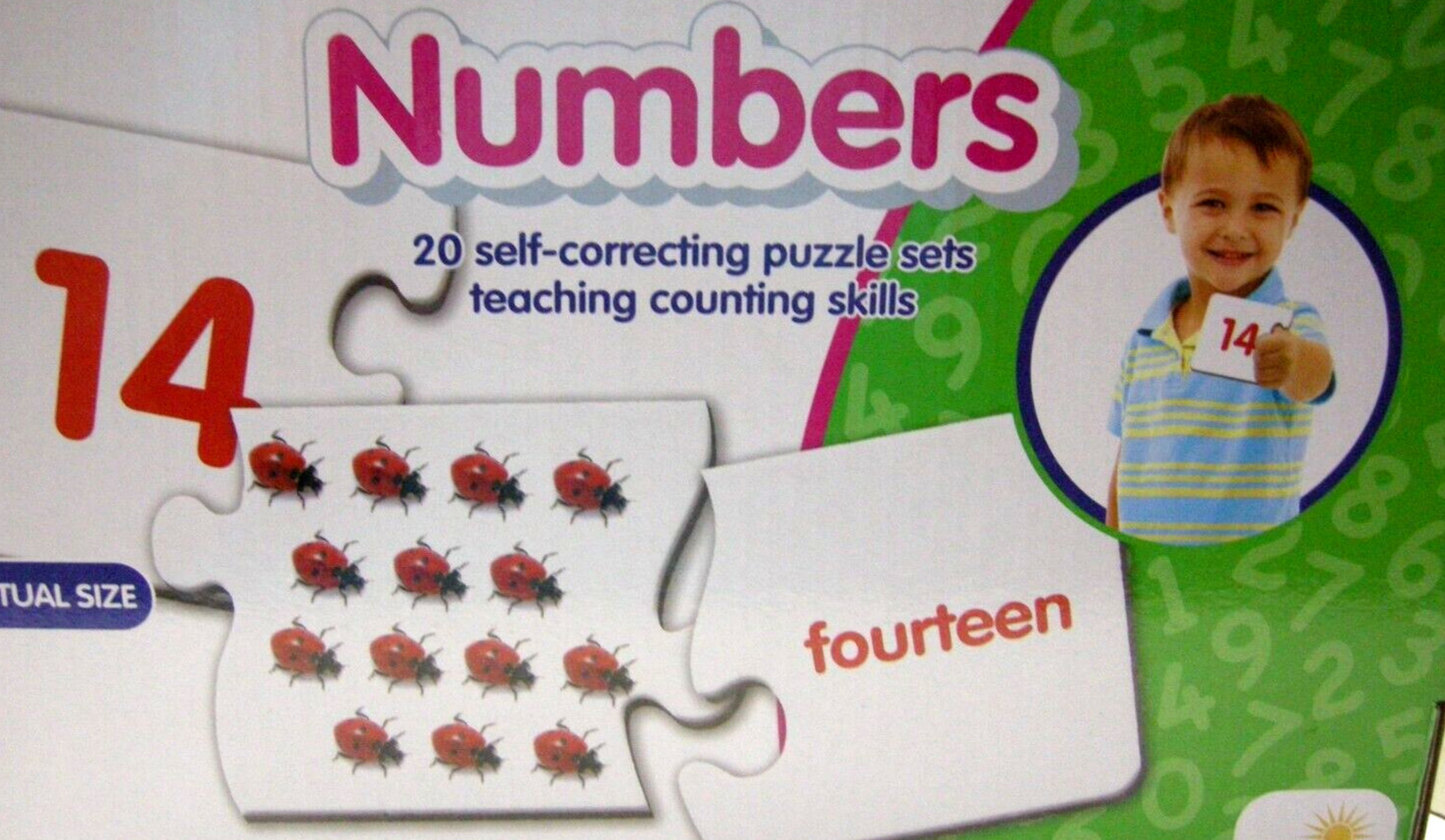 Numbers By The Learning Journey International, 20 Pieces, 3-6 Years, Brand New