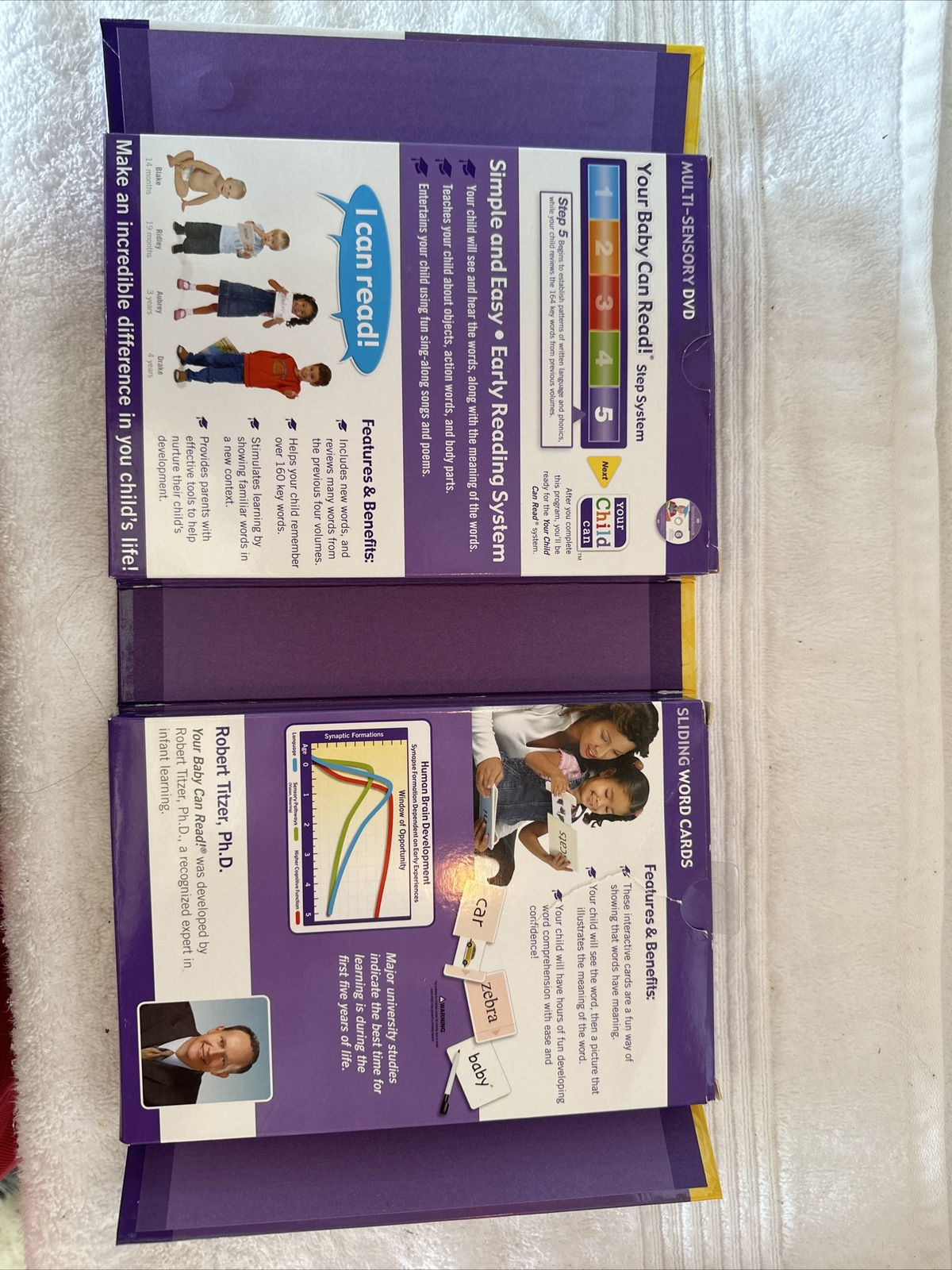 As Seen On TV Read! Robert Titzer Volume 5 DVD and Word Card Set