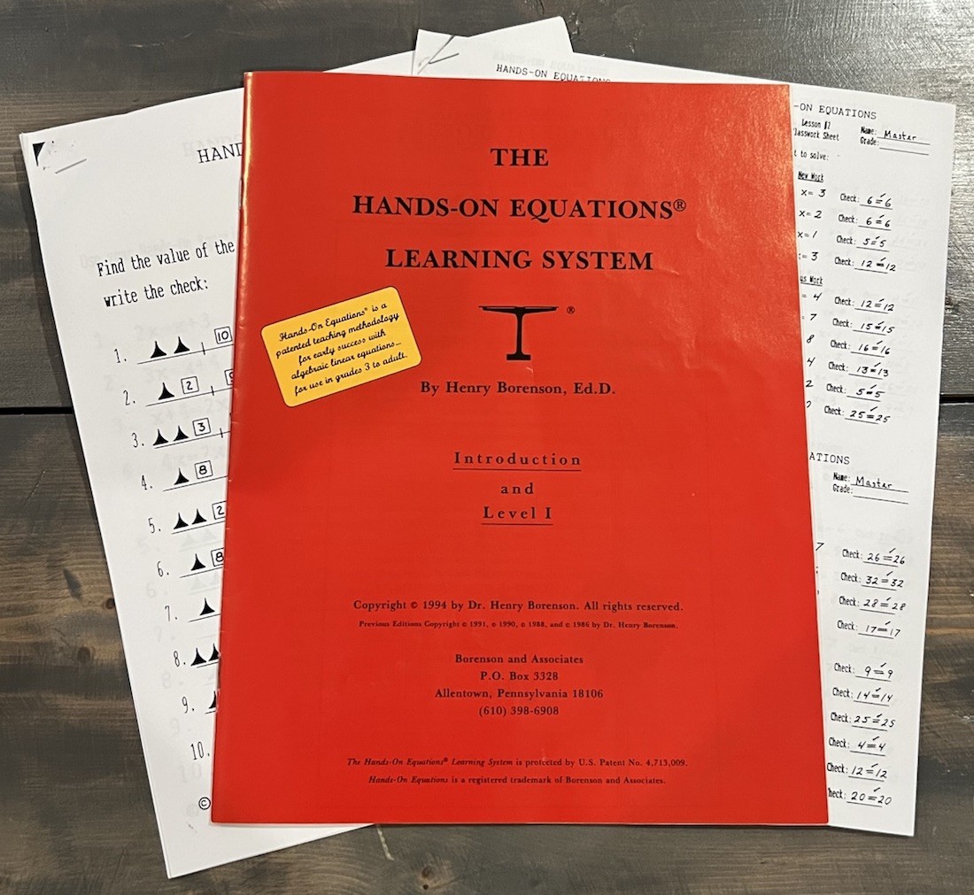 Complete Set Of 26 Hands On Equations Class Set Original Box See Description