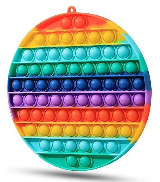 Popit Fidget Toy Push Bubble Sensory Stress Relief Kids Family Square Game Gift