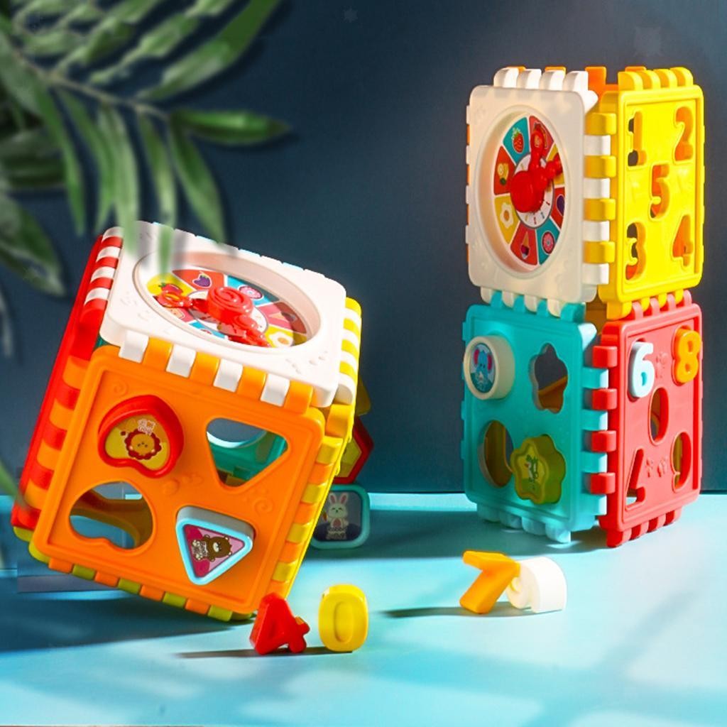 GazechimpActivity Play Cube Toy Shape Sorting Toddler Toys Educational Toy