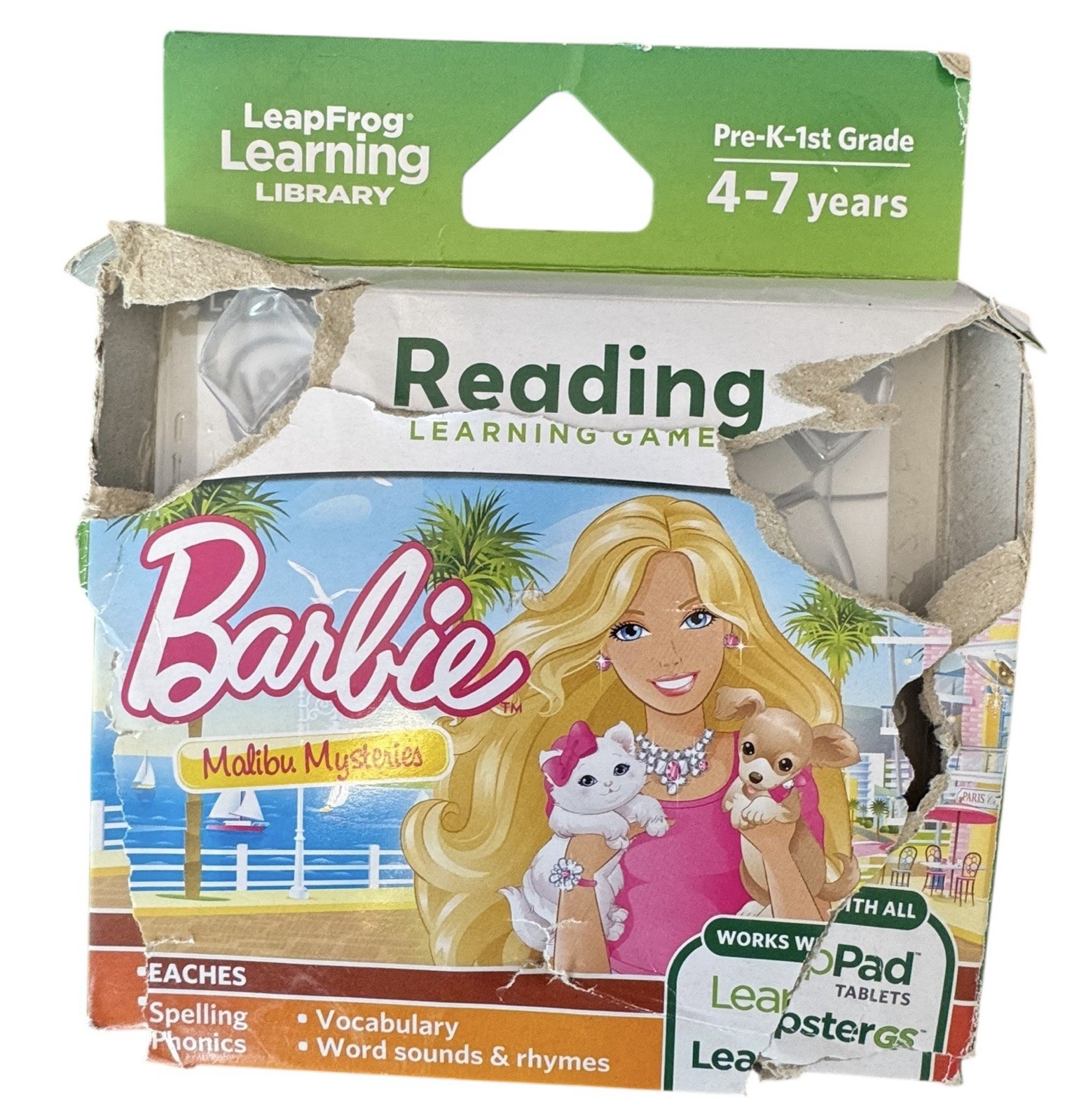 LeapFrog Barbie Malibu Mysteries Game for LeapPad Tablets and LeapsterGS