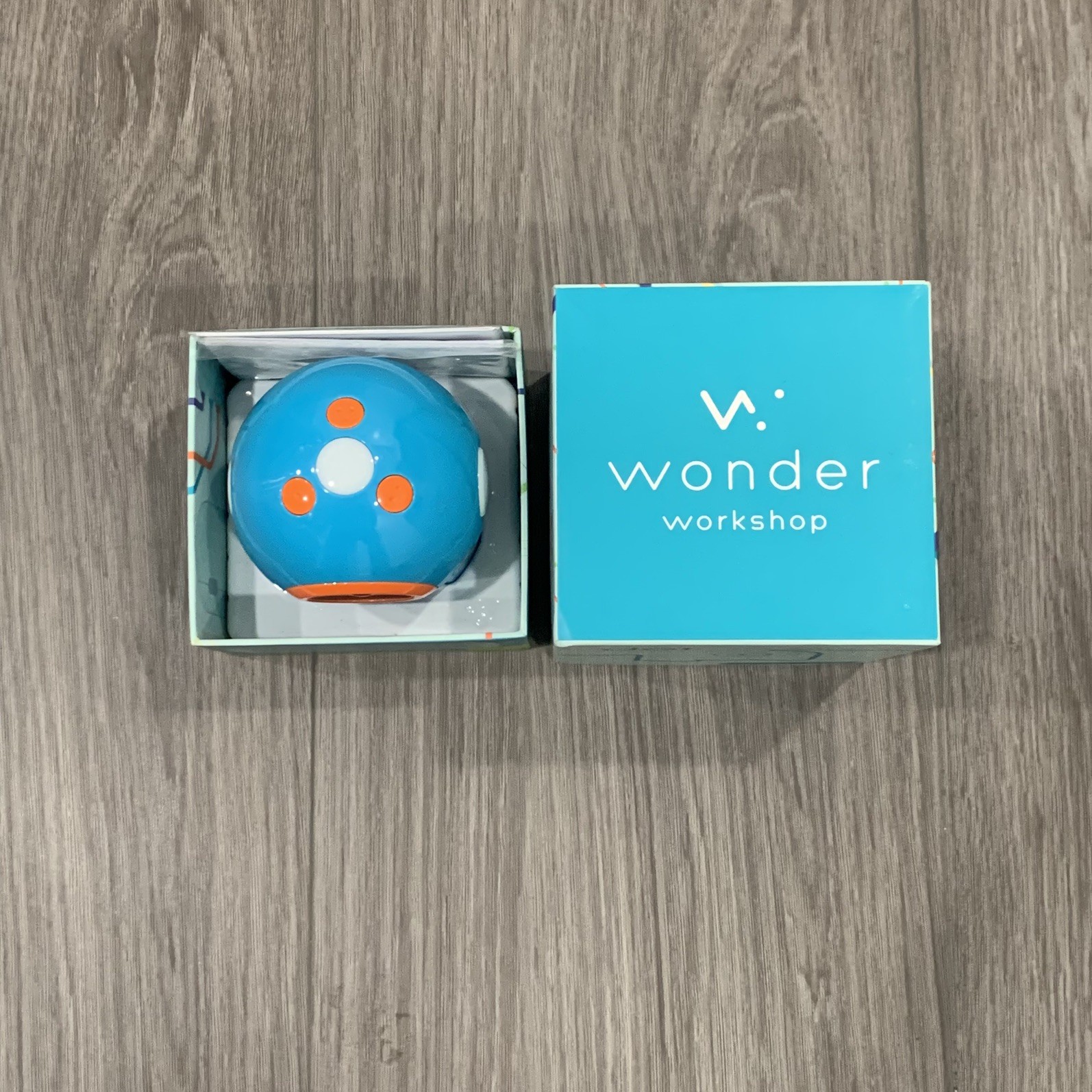 Blue Wonder Workshop Dot Robot D001 w/ Stand No Cable TESTED & WORKING