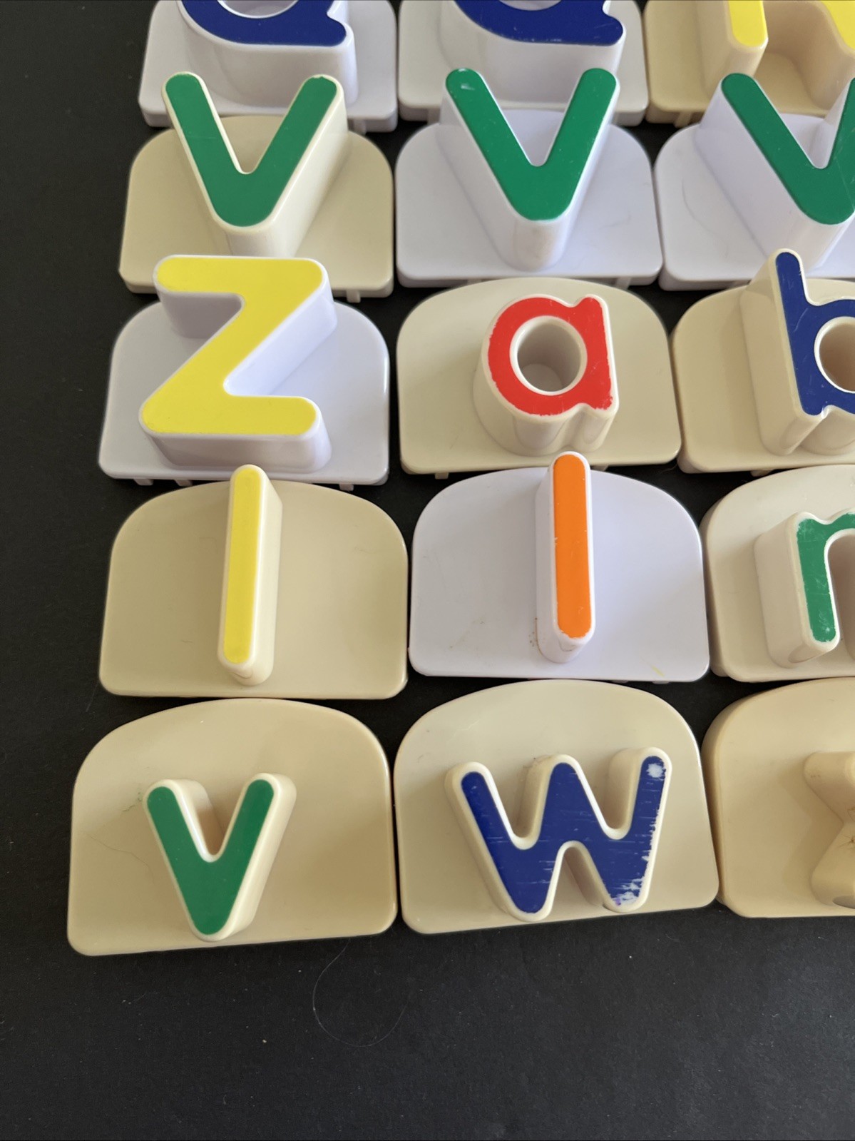 Leap Frog WORD WHAMMER Fridge Magnet Phonics Set Alphabet 91 Letters 6 Numbers