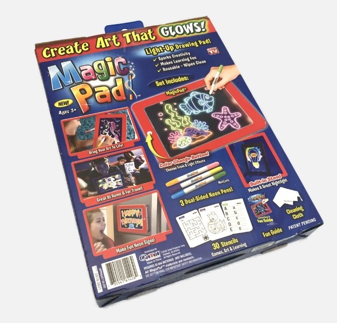 Magic Pad Illuminating Screen for Drawing, Sketching and Creating As Seen on TV