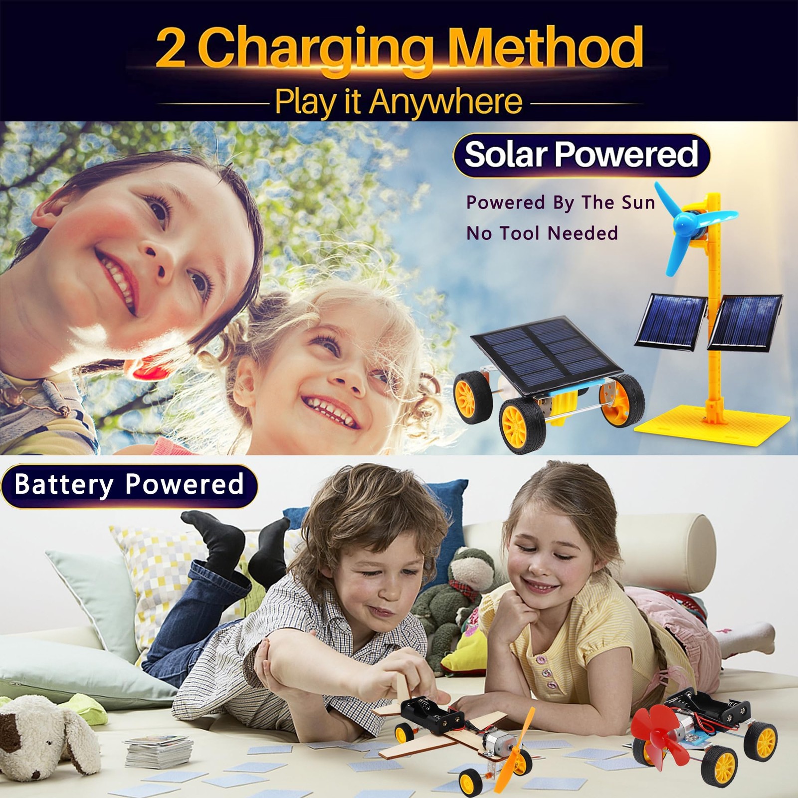STEM Building Toys for Kids Ages 8-12, Science 5.9 x 8.3 x 1.6 inches