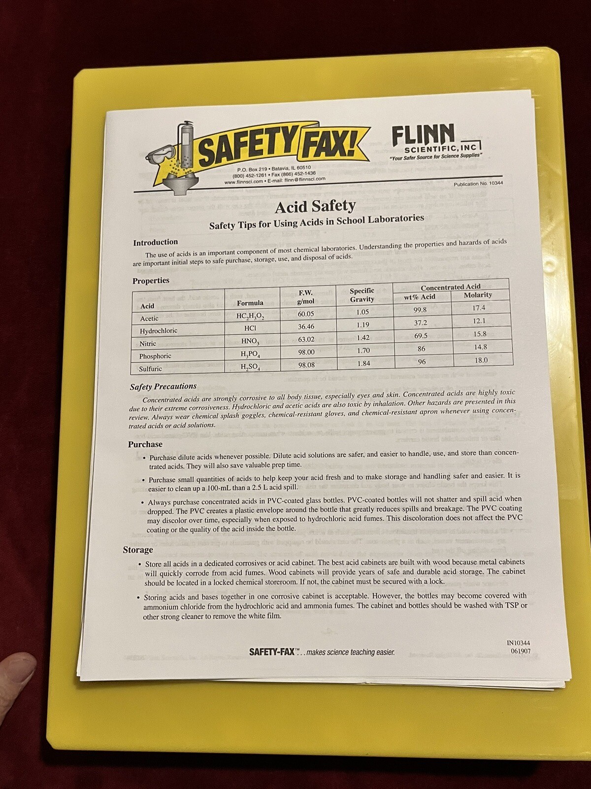 Vintage FOX E FLINN Safety Posters Educational Memorabilia Water Battery X2