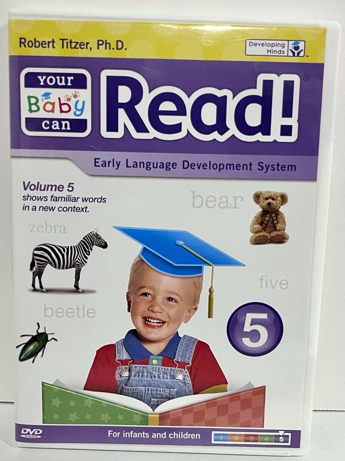 2008 Lot Of 4 Your Baby Can Read Early Language Development System DVD Lot