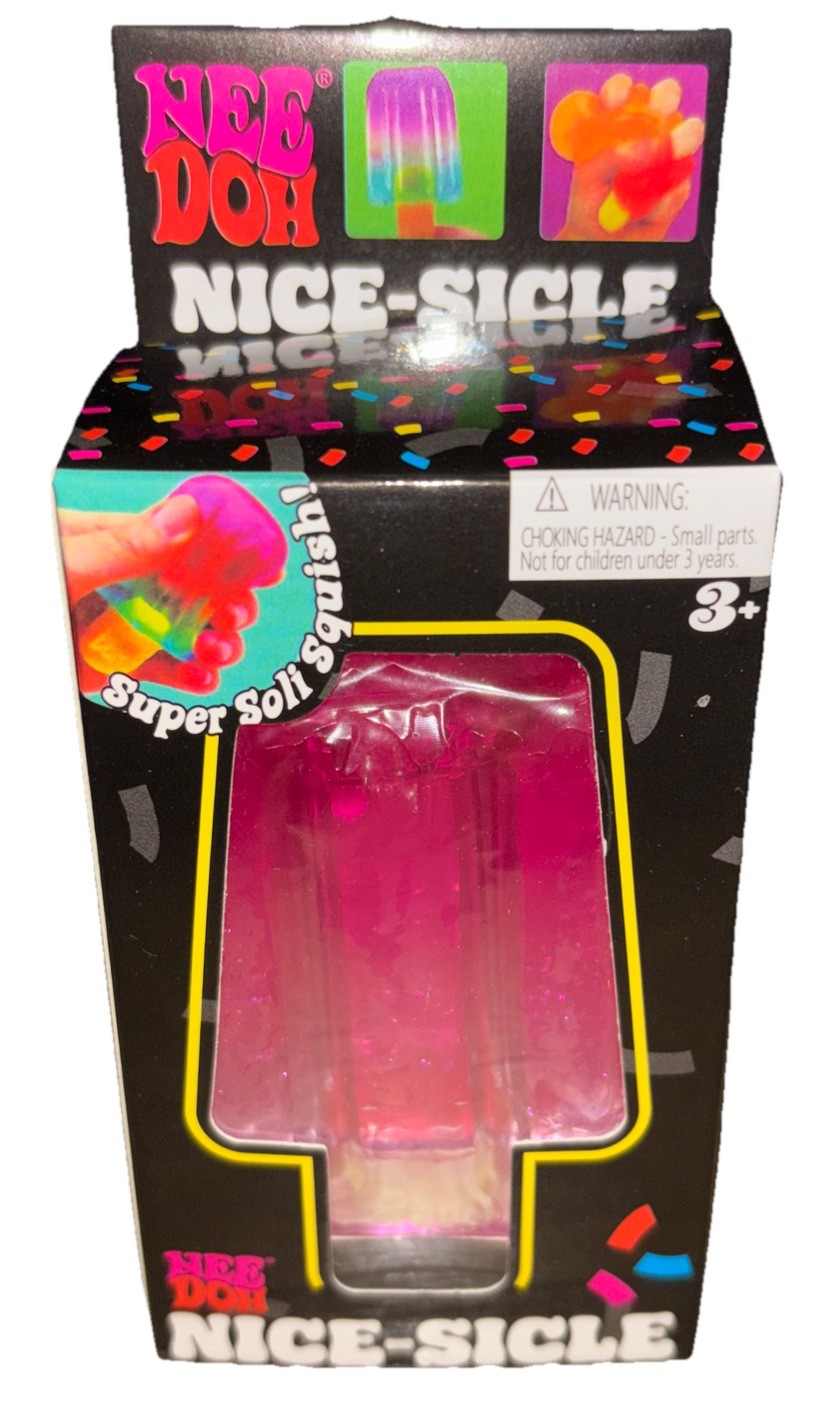 Nee Doh Nice-Sicle Popsicle Brand New Unopened Pink Gradient