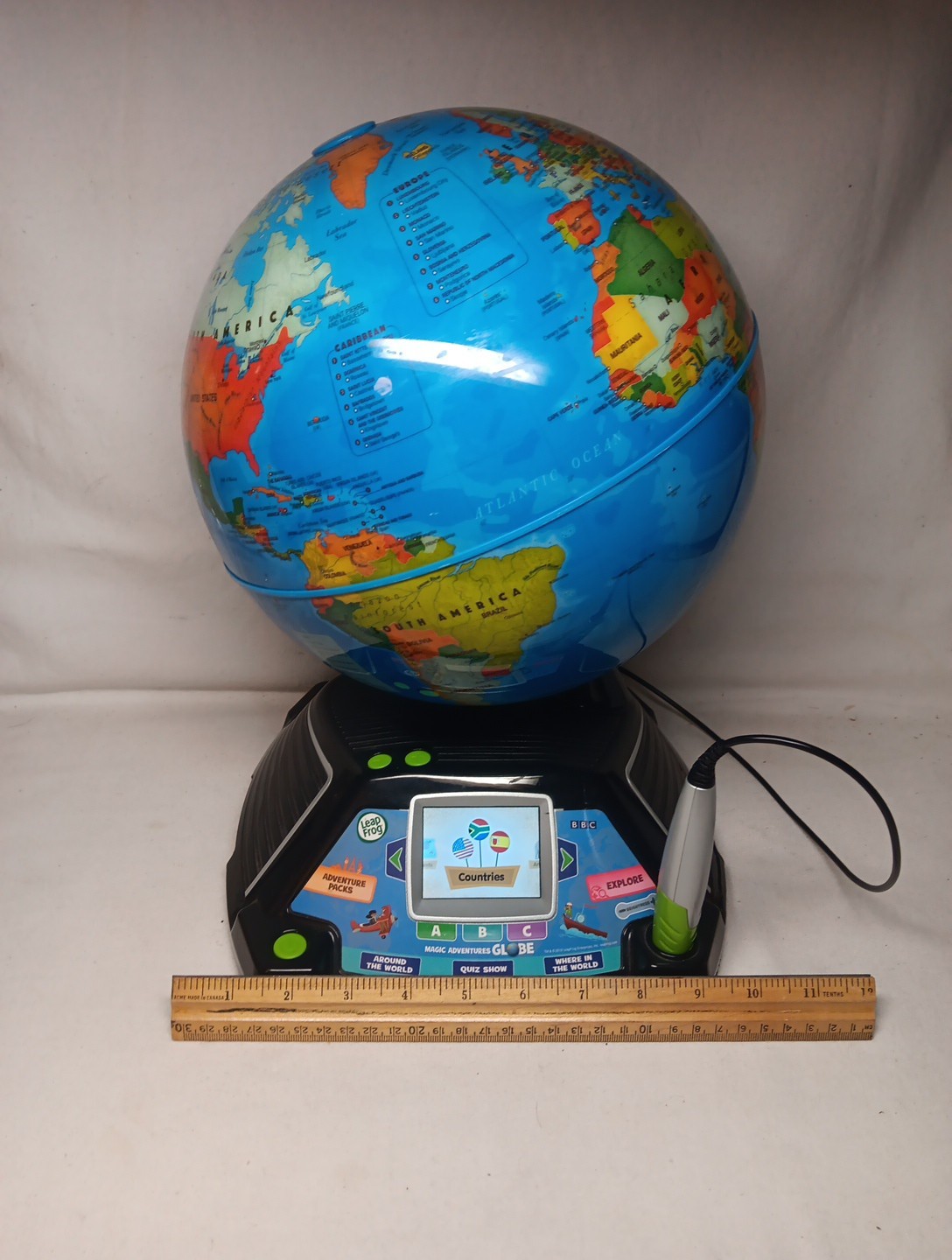 LeapFrog Magic Adventures Globe 2.8″ Video Screen BBC Videos Interactive Games