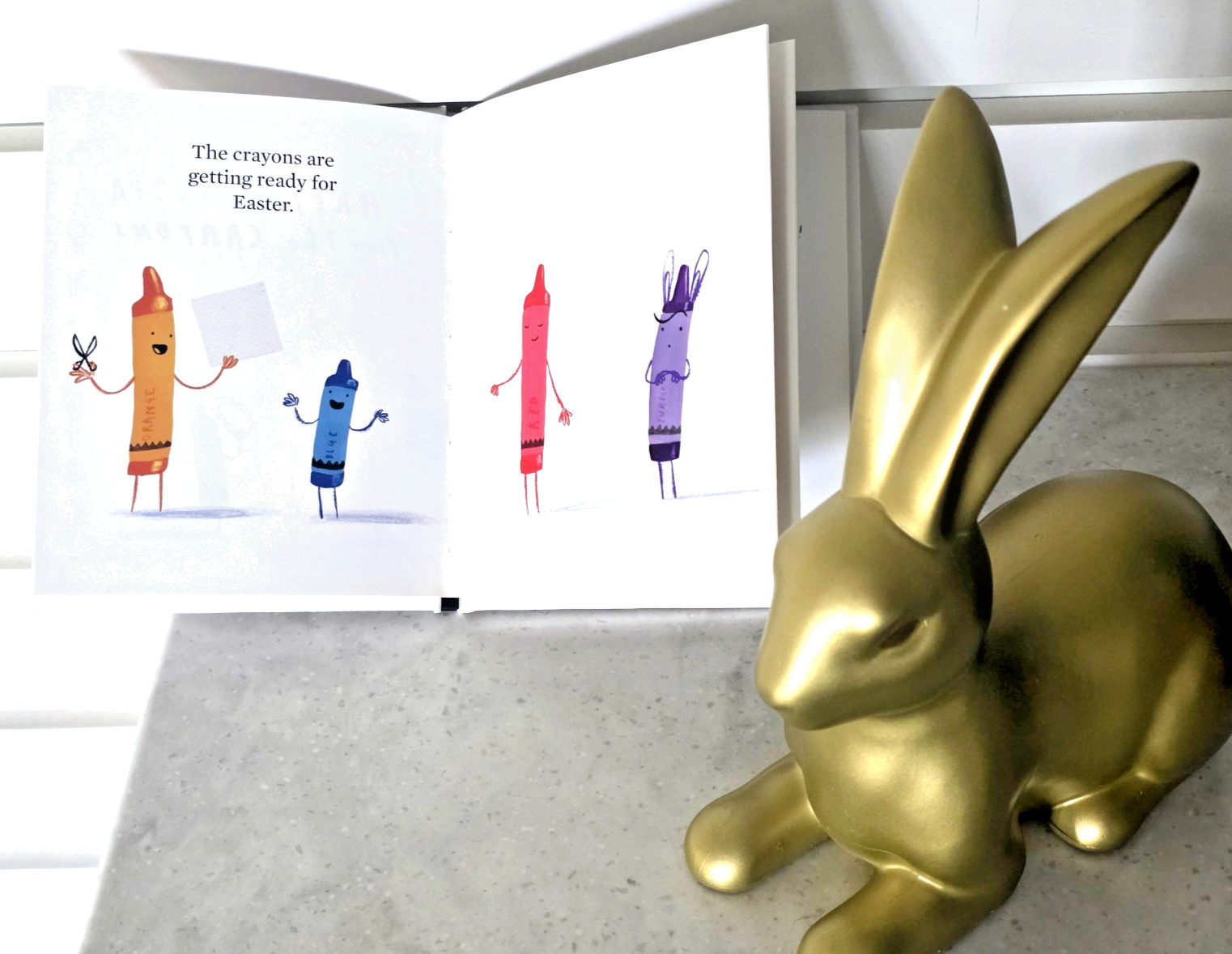 Happy Easter from the Crayons (Hardcover) – Drew Daywalt New ✨Carefully Shipped
