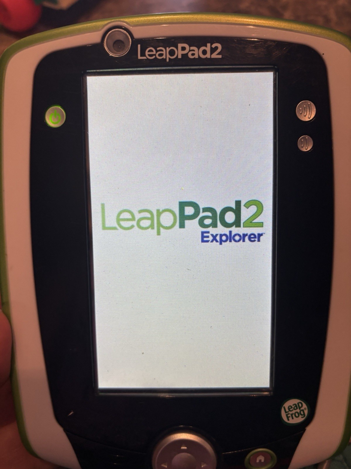 LeapFrog LeapPad 2 Explorer Learning System: Green and White Edition Tested