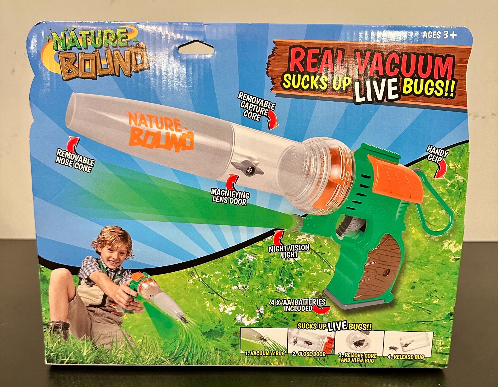 Nature Bound Bug Catcher Toy Eco-Friendly Bug Vacuum Catch & Release Home School