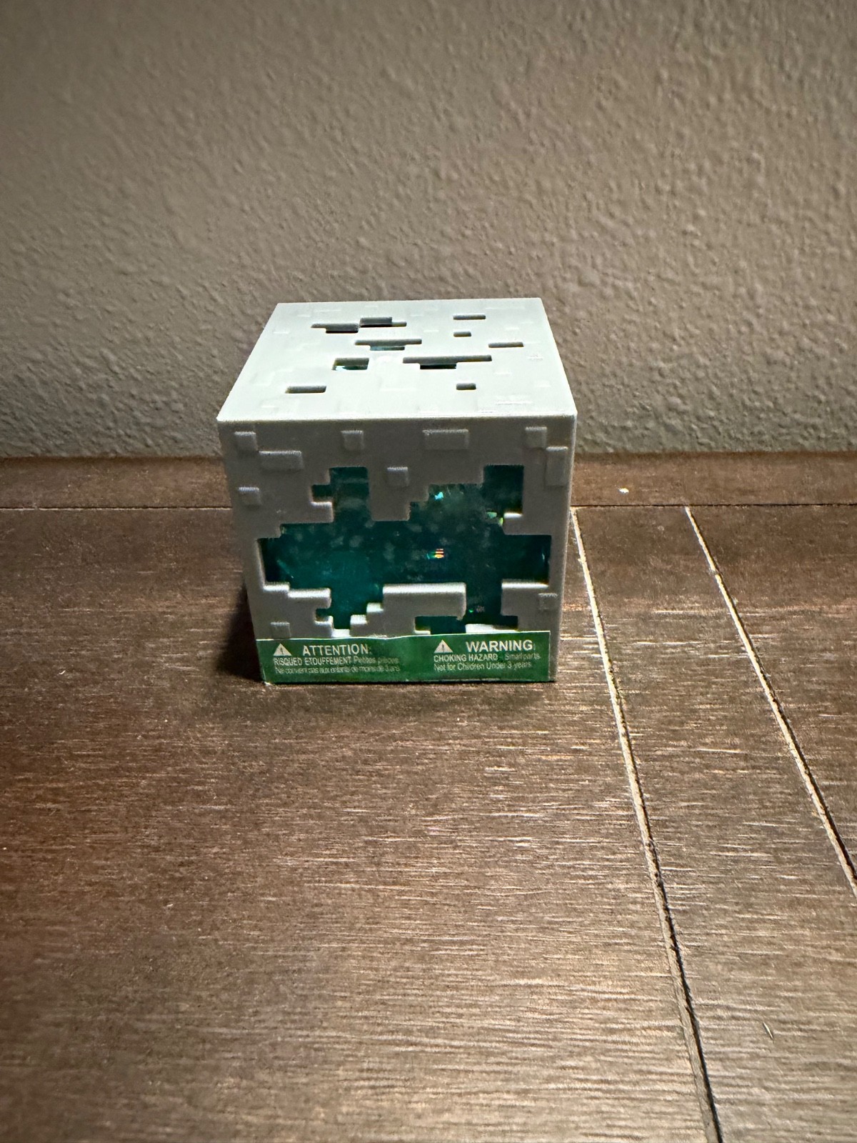 ⛏️ Minecraft Blue Jelly Cube RARE Viral Squishy 🧨 Like Needoh