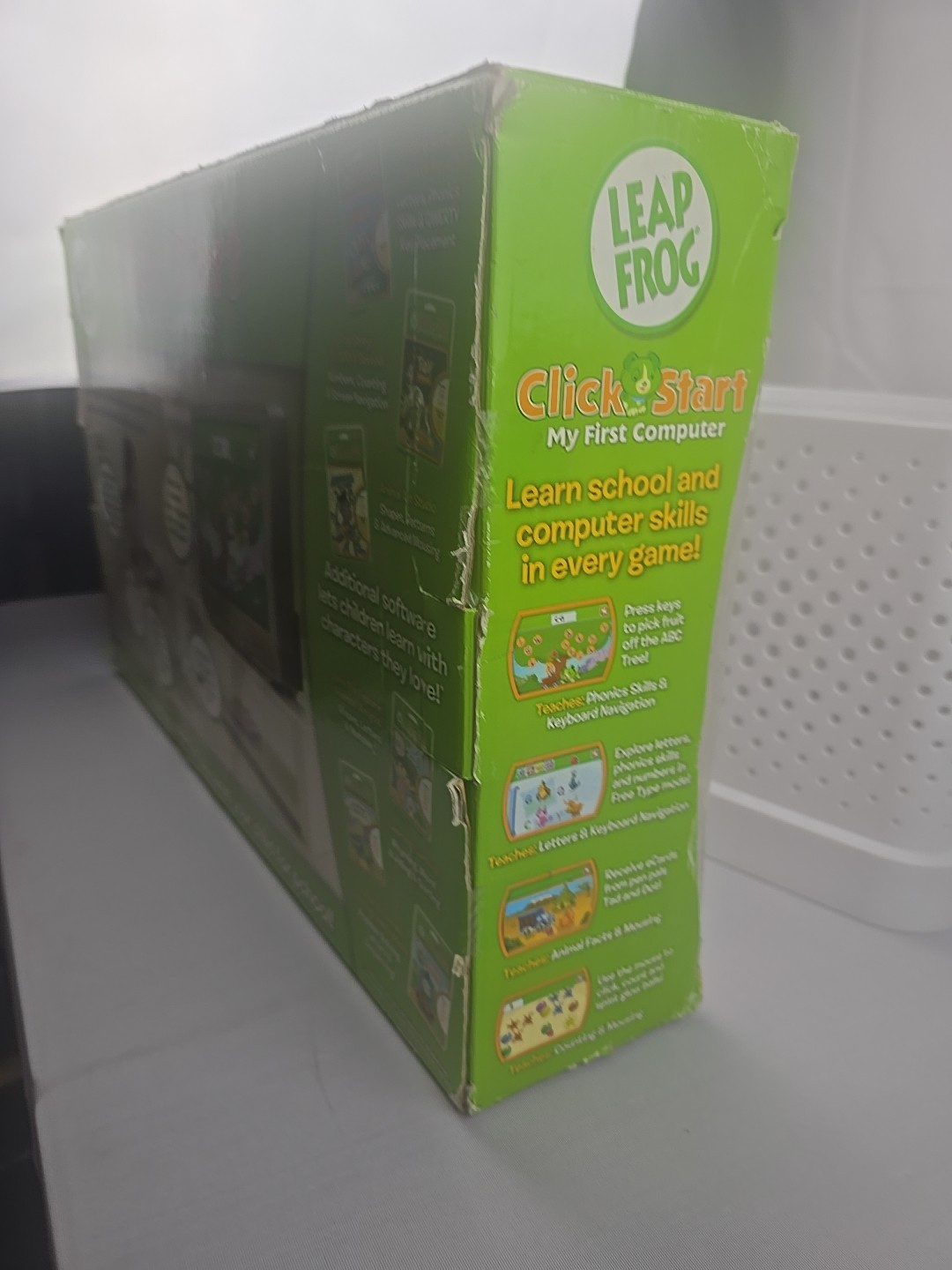 LeapFrog ClickStart My First Computer Wireless Keyboard is an educational Rare