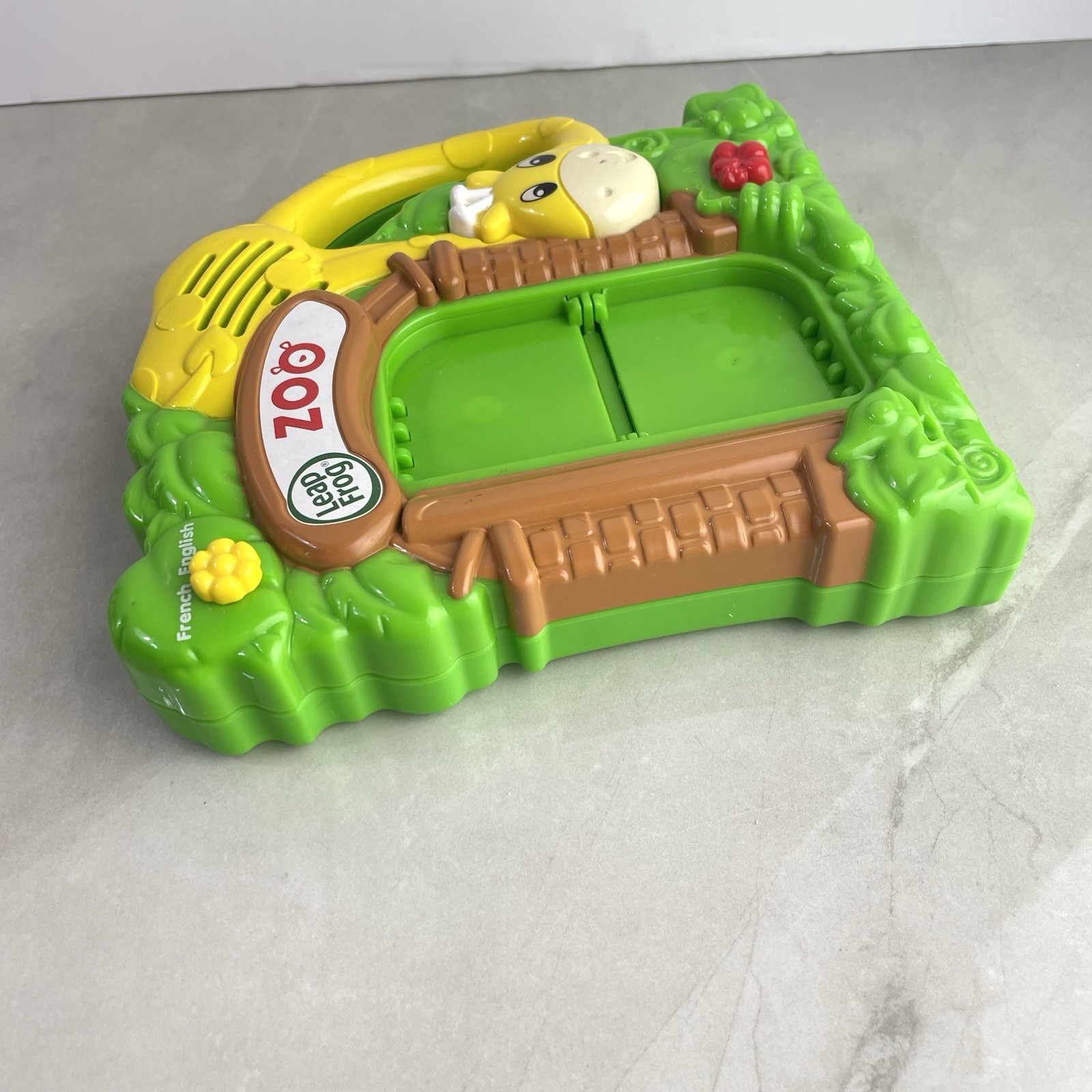Leap Frog Zoo Animals Fridge Magnets Sound Complete French English Tested RARE