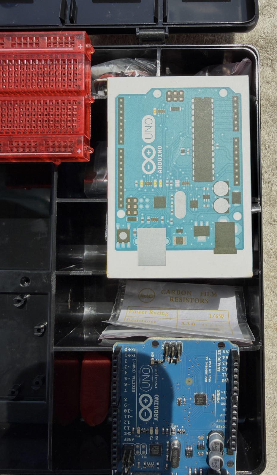SPARKFUN INVENTOR’S KIT – 14 CIRCUITS – NEW IN CARRYING – AS PICTURED
