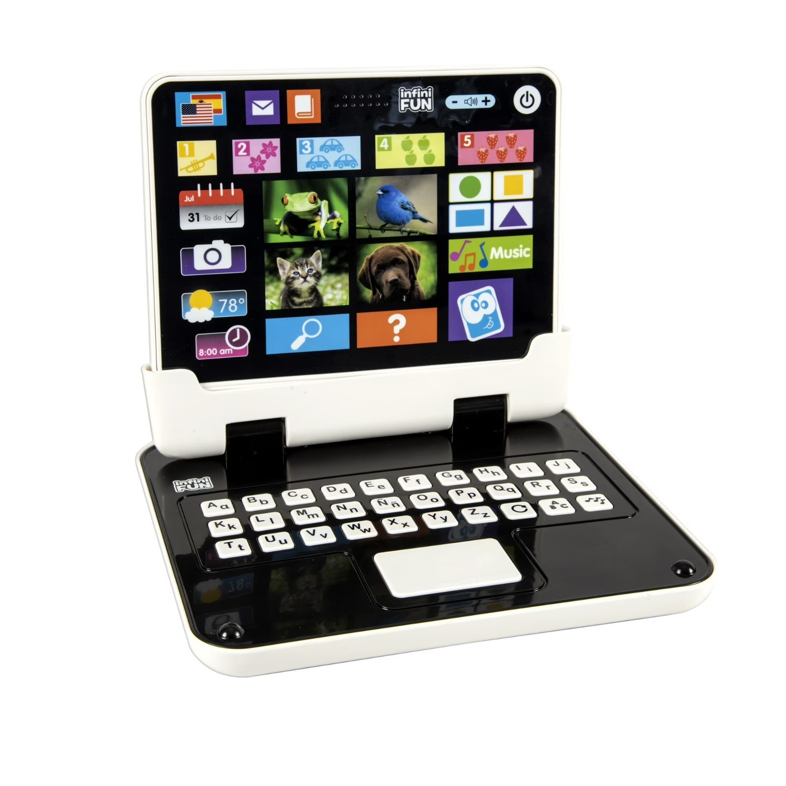 Infinifun My First 2-in-1 Toy Tablet (Bilingual)-Ages 2 Years and up – New