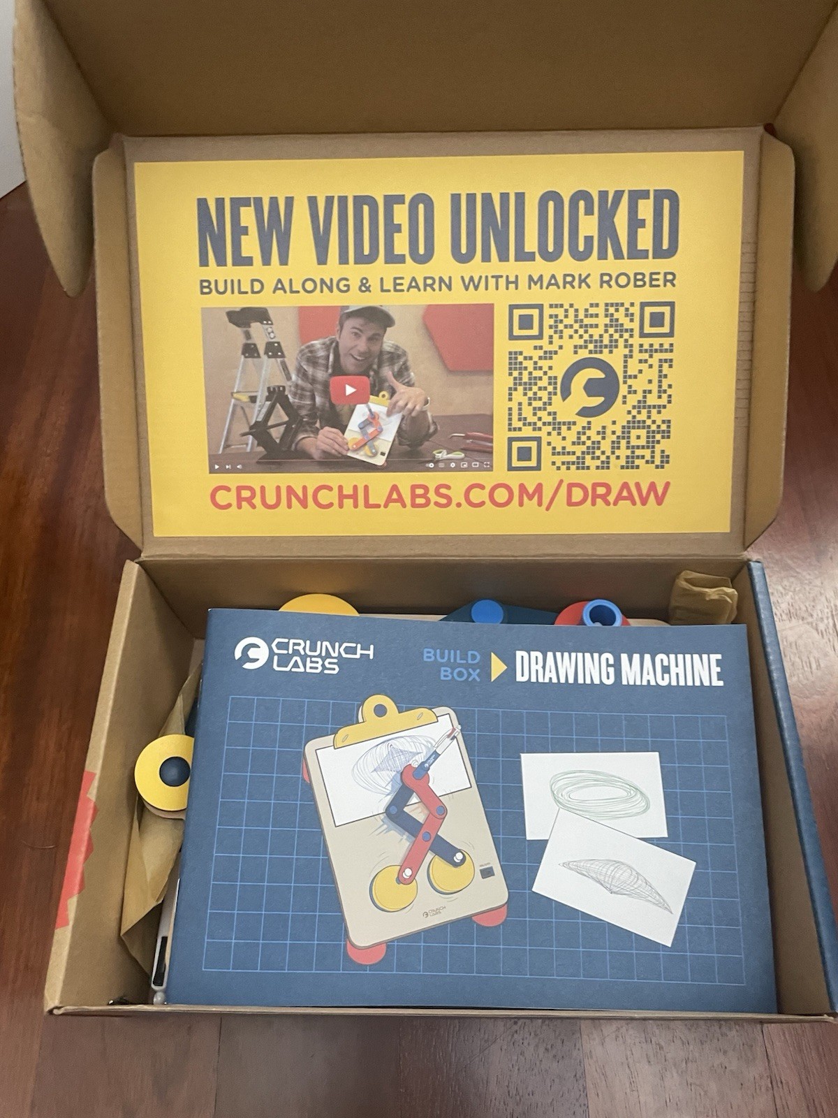 Pre-built – CrunchLabs Drawing Machine Box 4 – READ DESCRIPTION