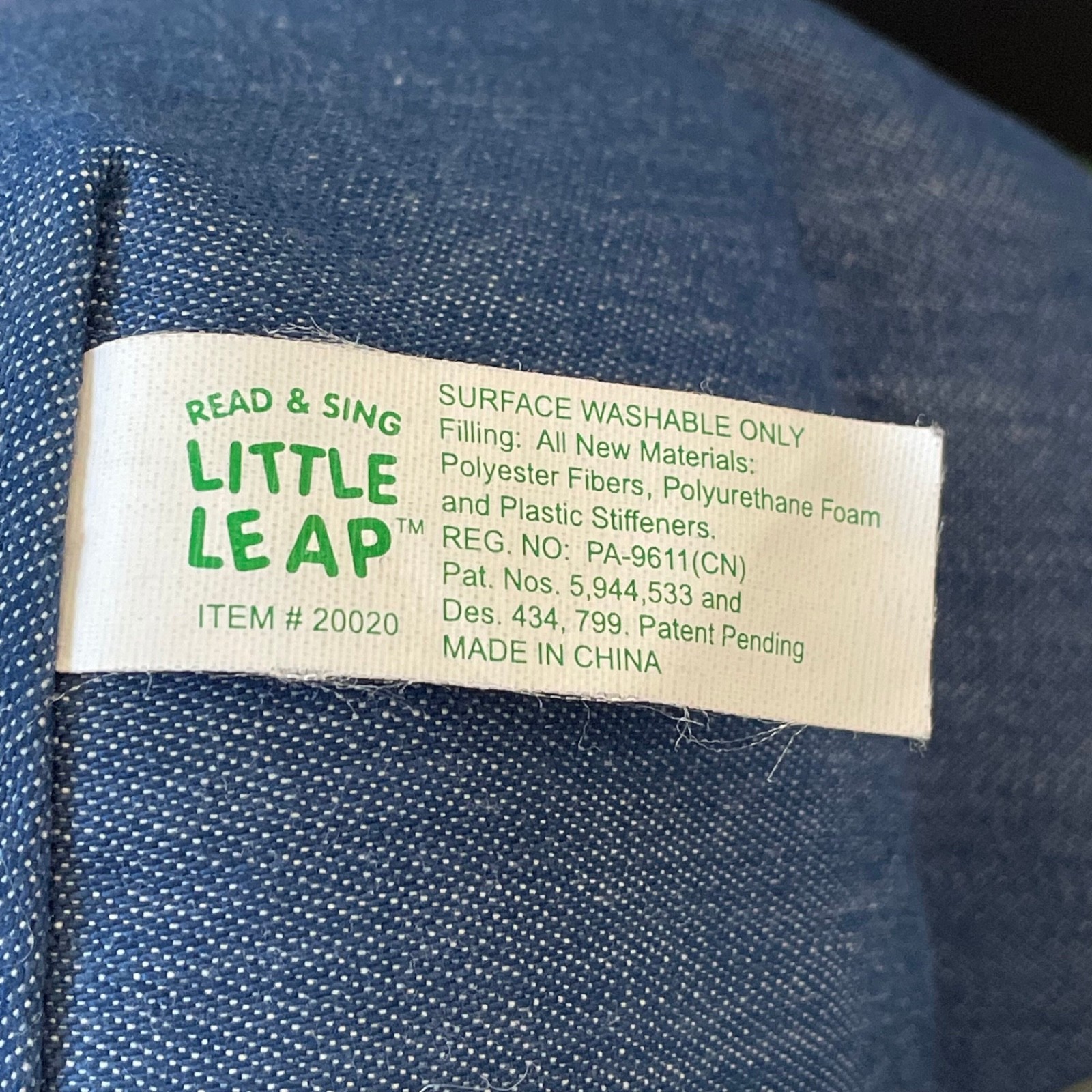 VTG Read Sing Little Leap Frog Interactive Plush, AS IS -Button Issue (NO Tariff