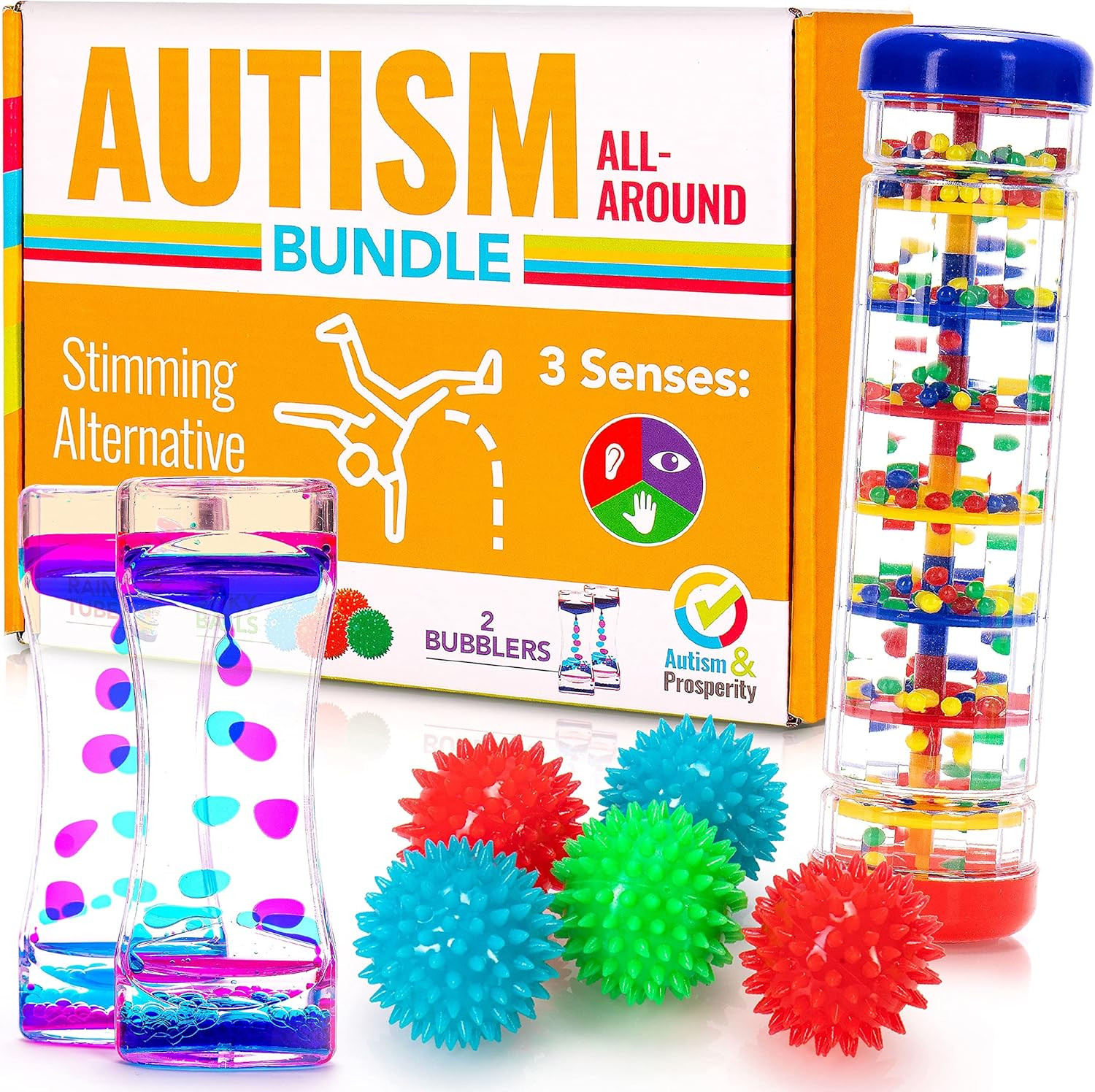 Kids Toys All-Around Sensory Stim Alt Autistic Children Set, ASD Boys Girl Teen
