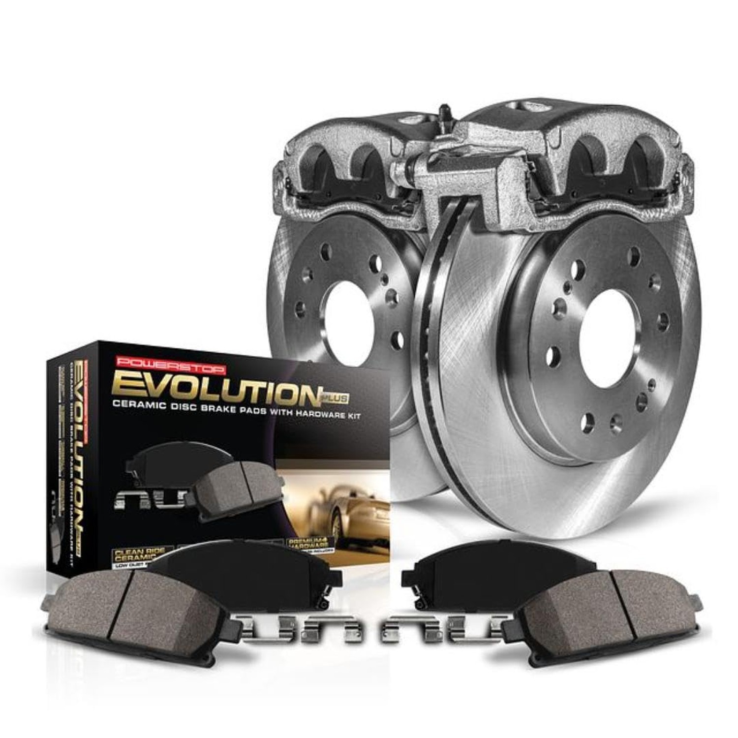 PowerStop Front Brake Kit For Chrysler 200 2011-14 |Sebring 2007-10 |Dodge Av…