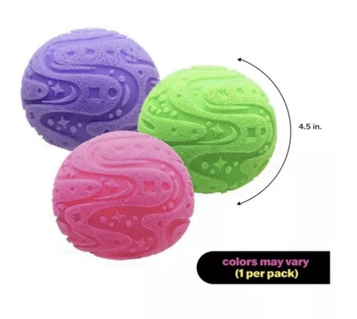 Super NeeDoh Fuzz Ball Giant Nee Doh Stress Ball XL Needoh Fuzzball Random Color