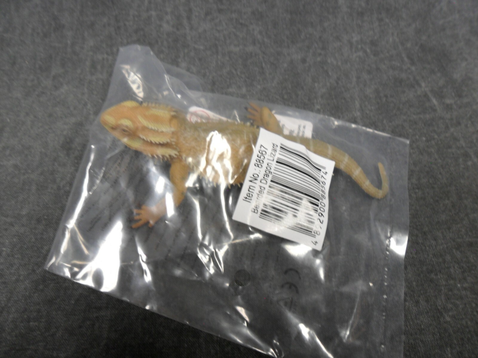 CollectA NIP * Bearded Dragon Lizard * 88567 Wildlife Pogona Model Toy Figurine