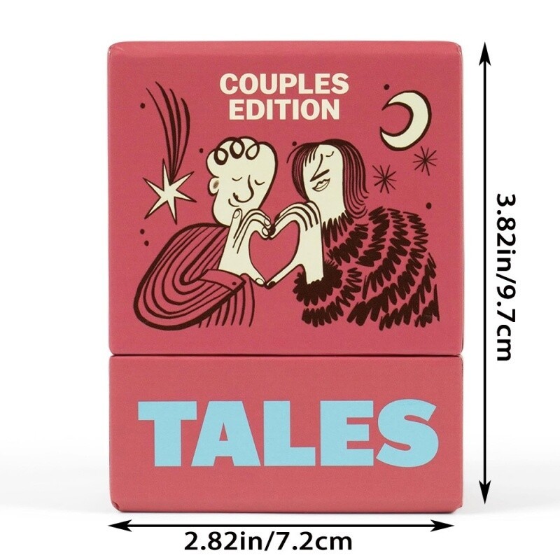 Tales Conversation Starter Cards Card Game For Family/Couples Edition 1~2pcs US