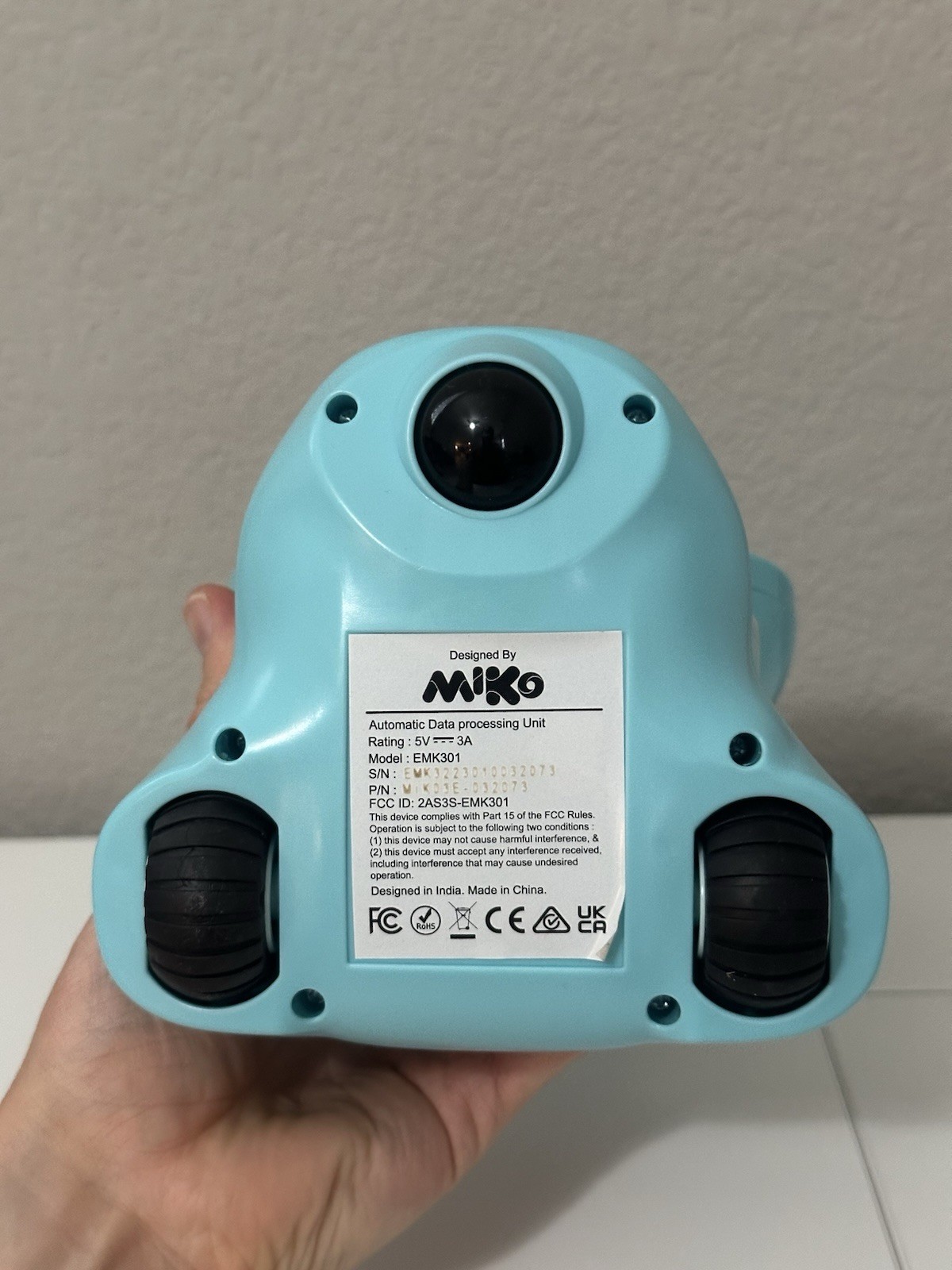 Miko 3: Ai-Powered Smart Robot for Kids – STEM Learning & Educational Robot Blue