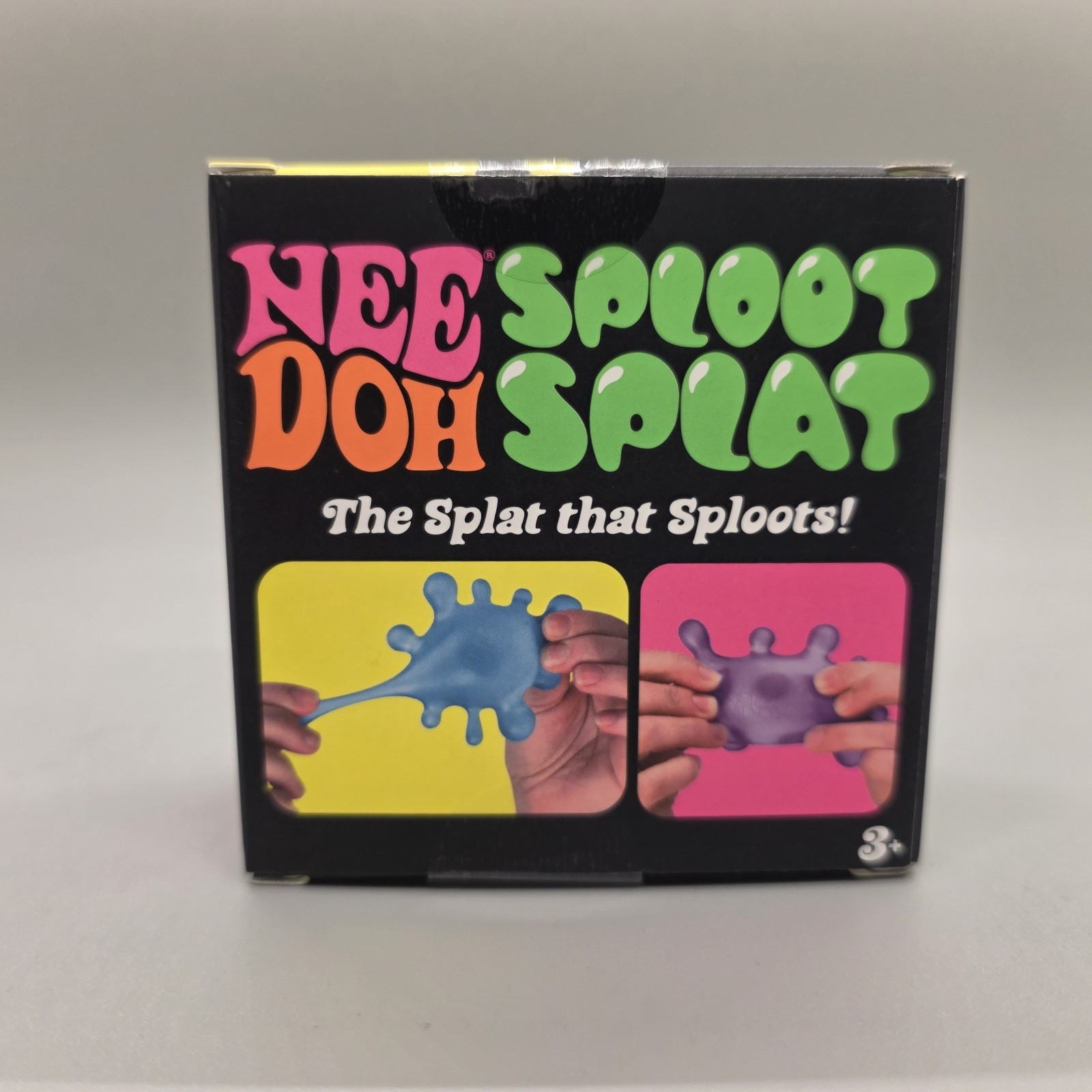 Nee Doh Sploot Splat Green Tactile Squeeze Toy for Ages 3 and Up