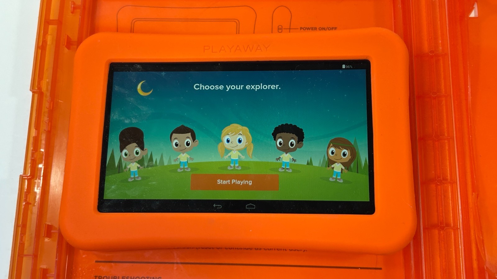Playaway Launchpad Pre-Loaded Tablet – Count on it!, Ages 3-5, Pre-K to K