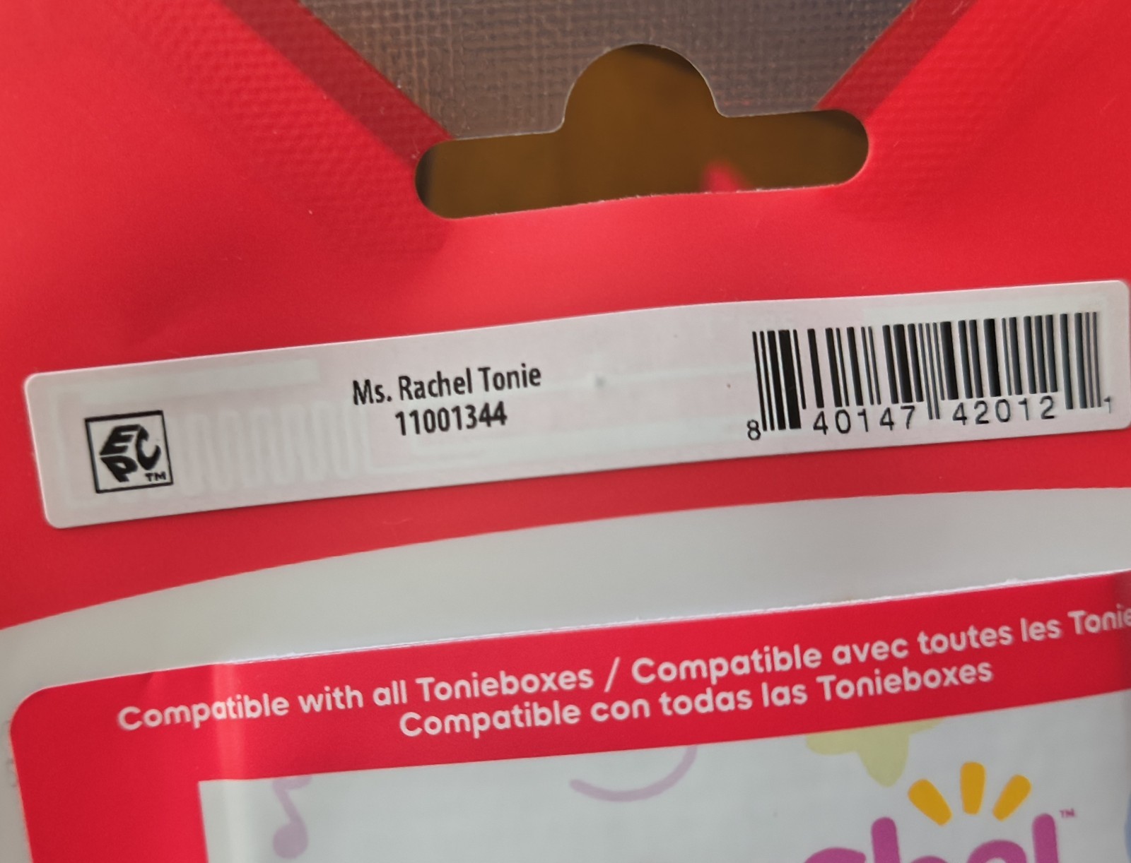 Ms. Rachel Official Tonie For Toniebox Story/Songs. Item # 11001344. A Fan Fav!