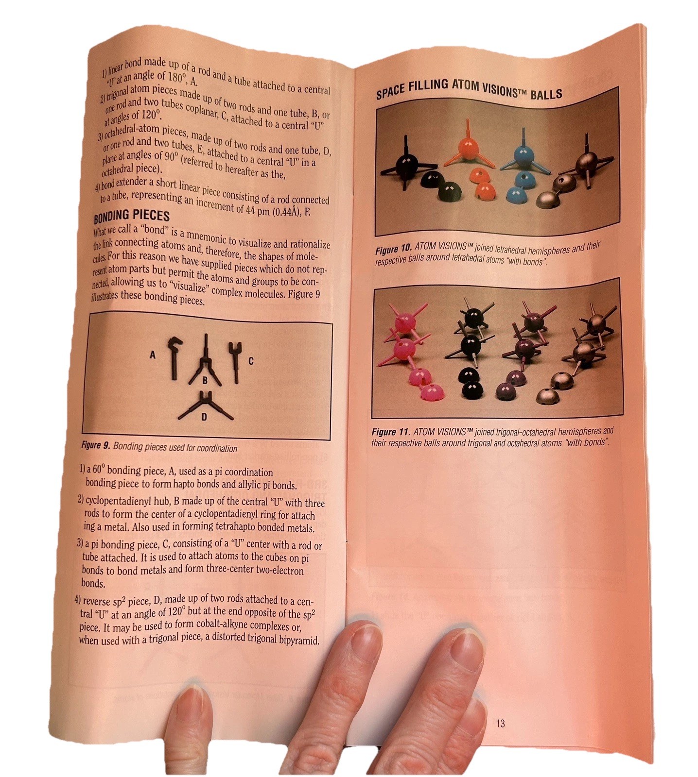 Molecular Visions Flexible Molecular Model Kit Darling Models Complete W/ Manual