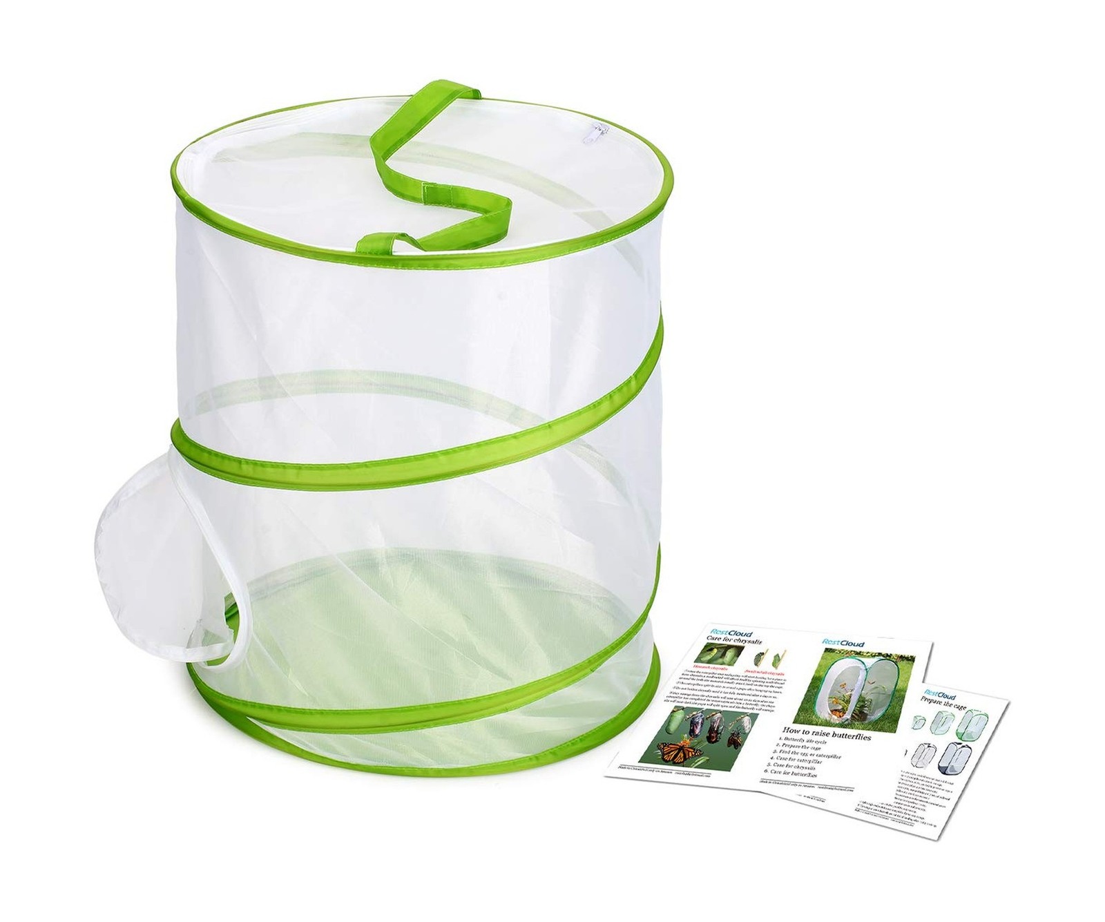 Insect and Butterfly Habitat Cage Terrarium Pop-up 12″ x 14″ Tall USA FAST SHIP