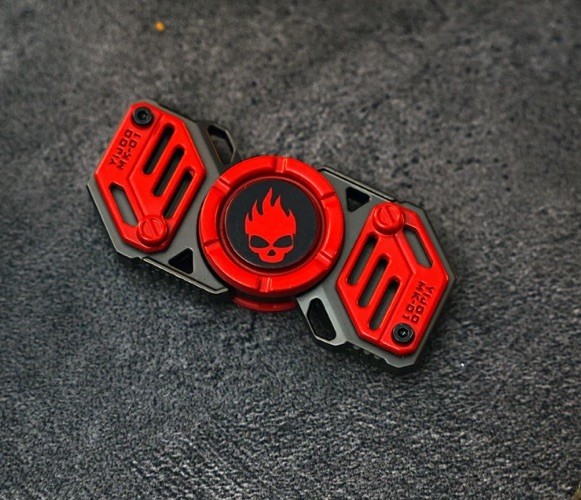 EDC Fidget Toys • Space Marines • Luminous Metal Alloy Fidget Spinner ADHD Tool