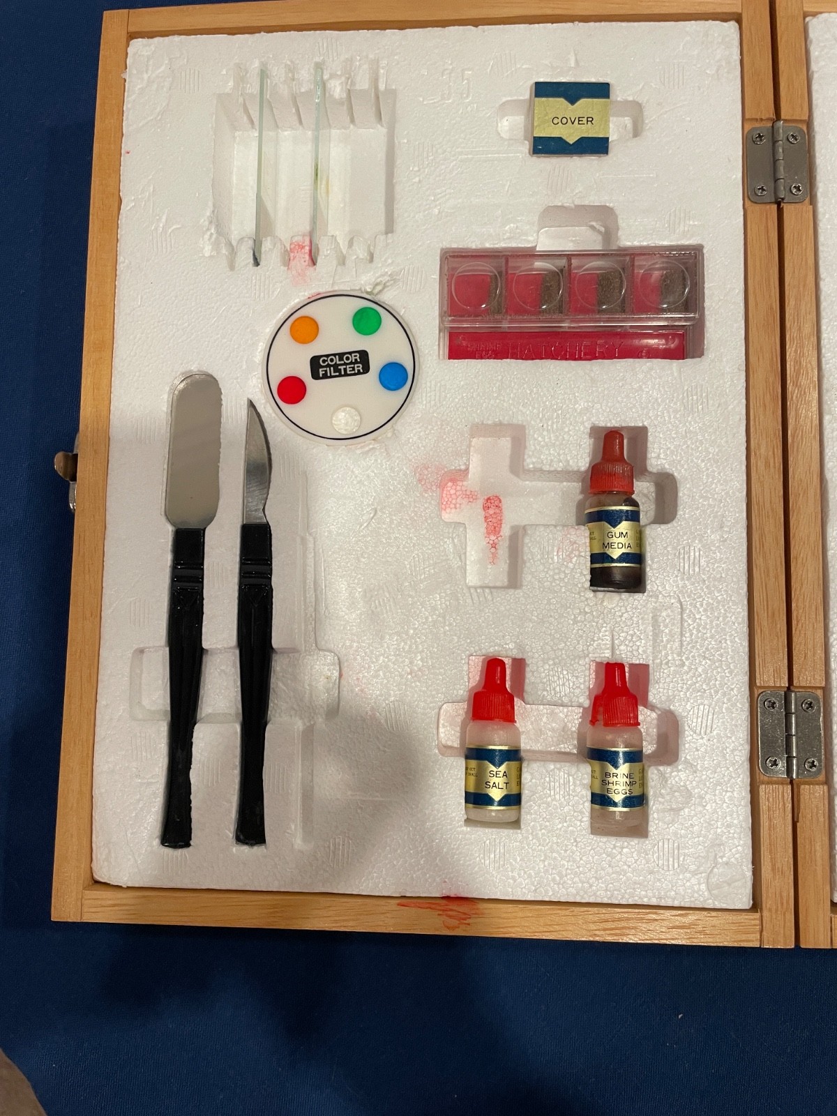 Vintage 1960’s Microlab No. 435 Skil Craft Microscope Kit