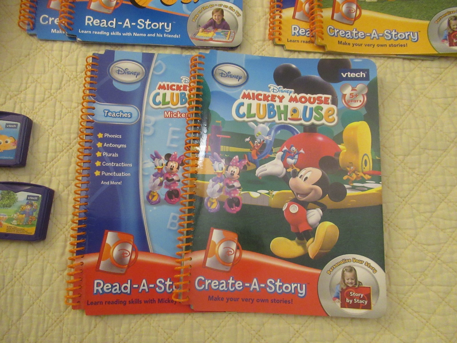 Disney VTech Create-A-Story Collection (Tested & Works!)