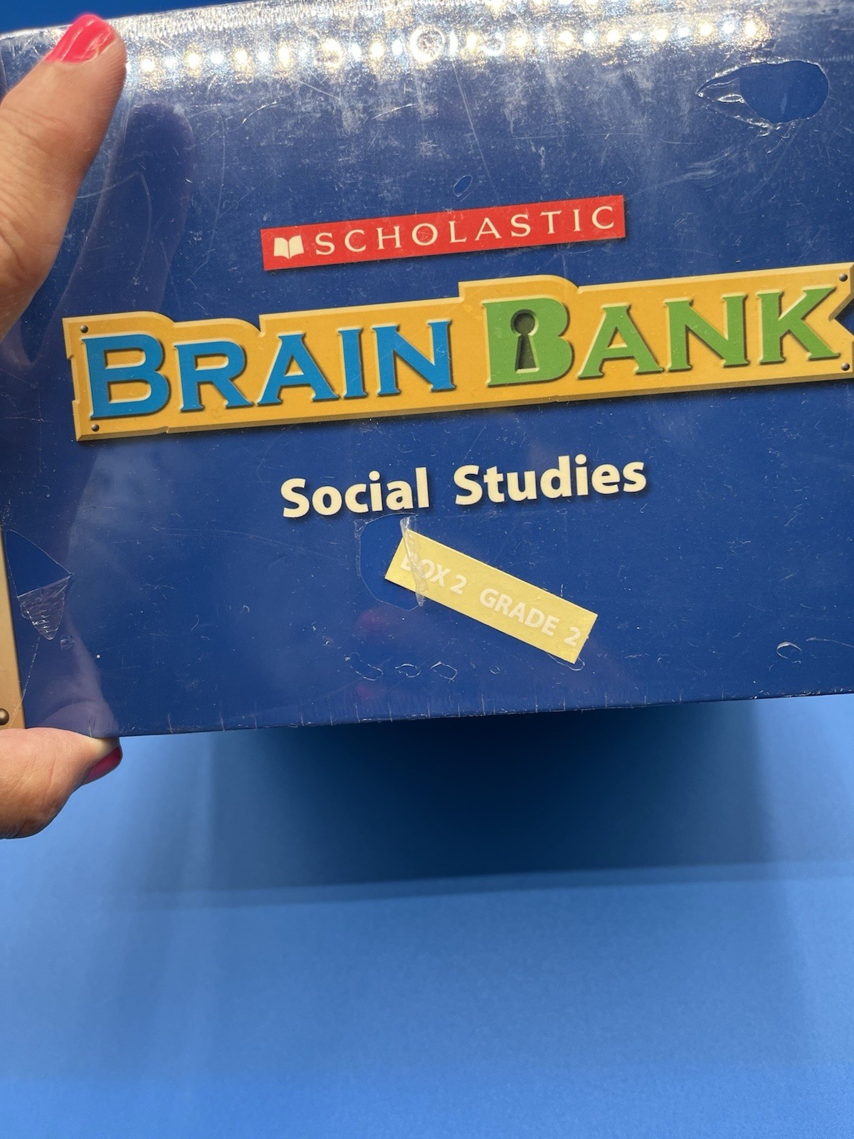 Scholastic Brain Bank Social Studies Grade 2 Educational Box Set Ages 4-7