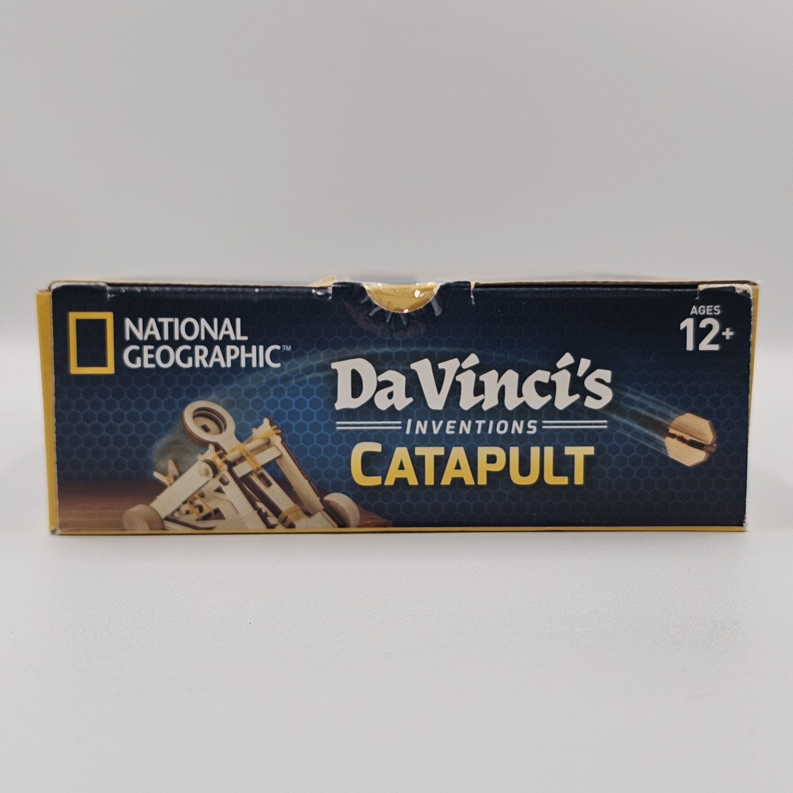 Stem Toy Da Vinci’s Inventions Wooden Catapult National Geographic Open Box (B)