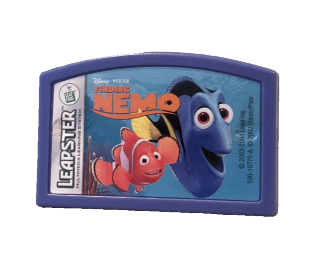 Leapfrog Leapster Disney Pixar Finding Nemo Learning Game Cartridge Only