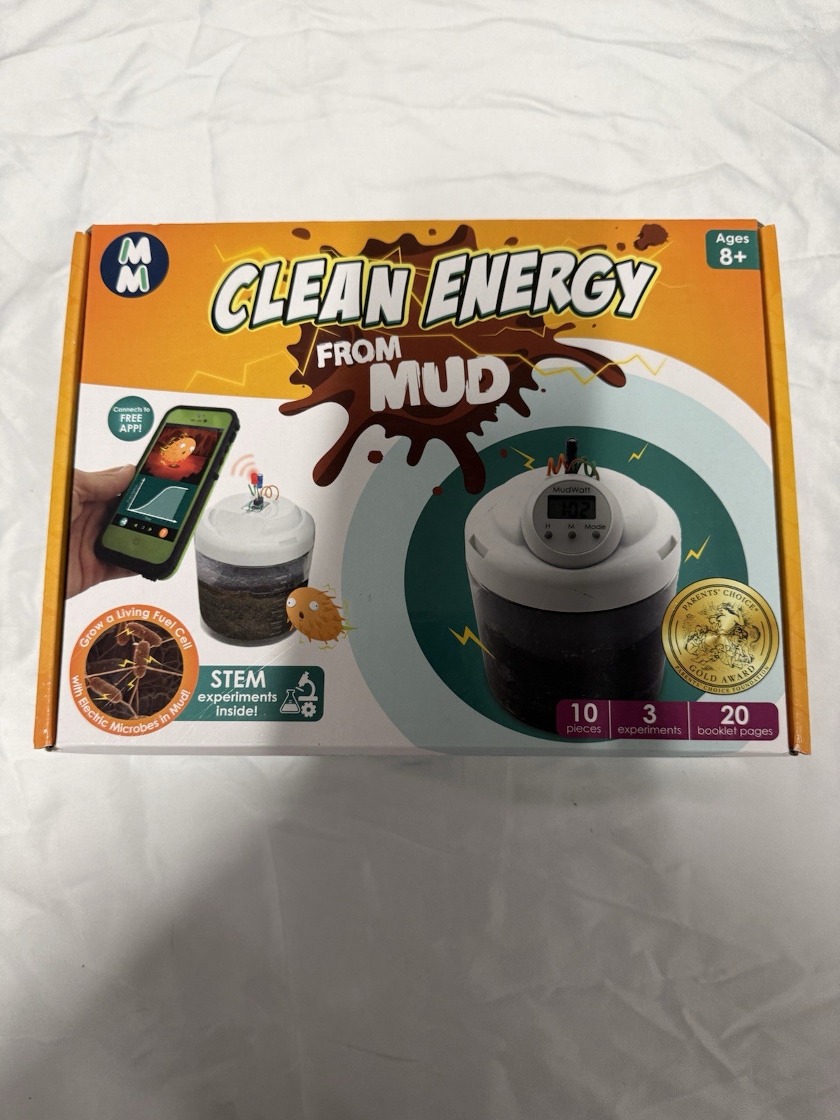 MudWatt clean energy from mud MCL 1003 Magical Microbes STEM
