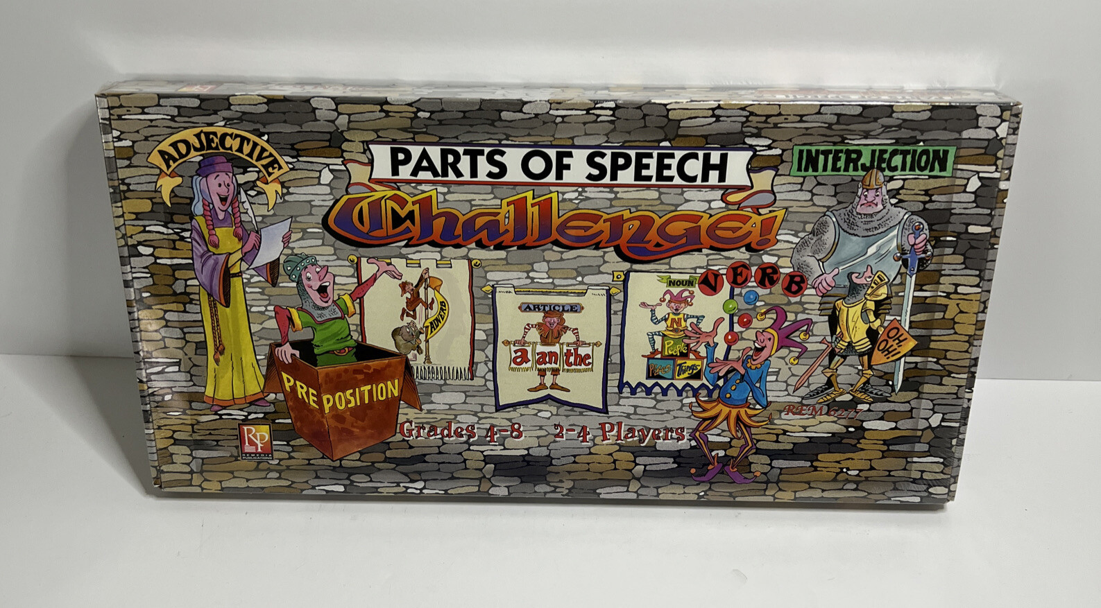 Brand New Parts Of Speech Educational Board Game Remedia Publications