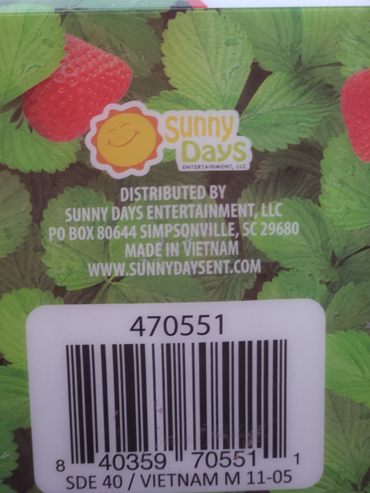 Sunny Days Jumbo Squeezy Strawberry Squishy Toy Stress Relief Sensory Fun Viral