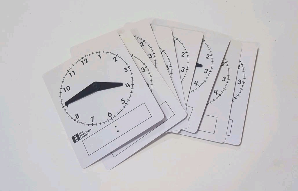 Lot of 15 Manipulatives – Money And Time -Home School/Math Class – Life Skills