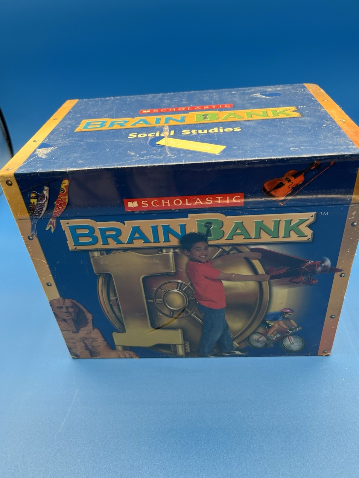 Scholastic Brain Bank Social Studies Grade 2 Educational Box Set Ages 4-7